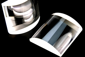 Cylindrical mirror, cylindrical lens